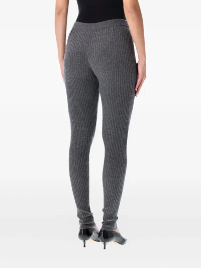 The Garment Como Knit Leggings Rib In Gray