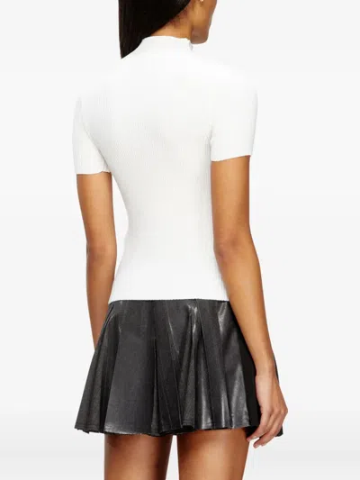 Diesel M-olive T-shirt In White