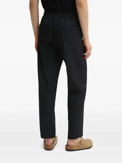 Iro Drawstring Wool Trousers In Black