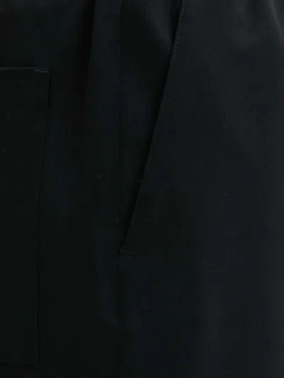 Iro Drawstring Wool Trousers In Black