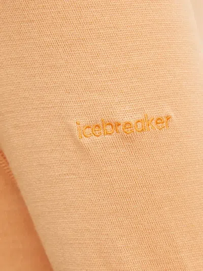 Icebreaker Long-sleeve Round-neck Top In Orange