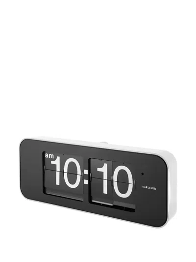Karlsson Boxed Flip Clock In Black