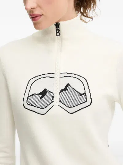Bogner Fire+ice Azra Sweater In White