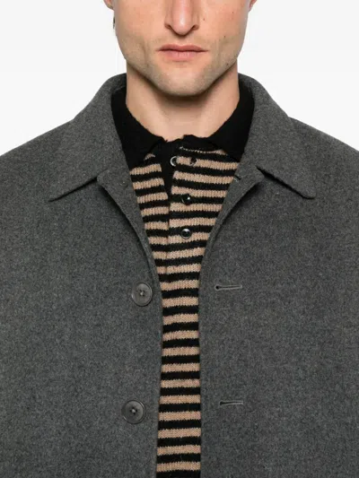 Extreme Cashmere Single-breasted Jacket In Gray