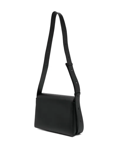 Jil Sander Envelope Shoulder Bag In Black