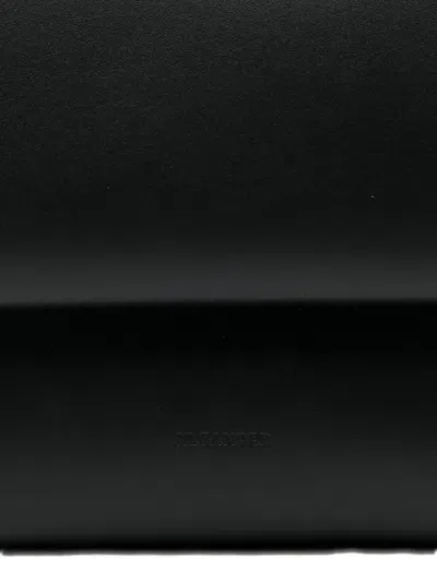 Jil Sander Envelope Shoulder Bag In Black