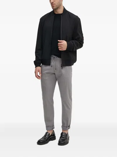 Karl Lagerfeld Round-neck Top In Black