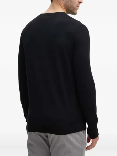 Karl Lagerfeld Round-neck Top In Black