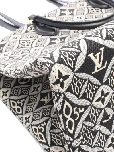 Pre-owned Louis Vuitton 2021 Onthego Gm Monogram Tote Bag In Black