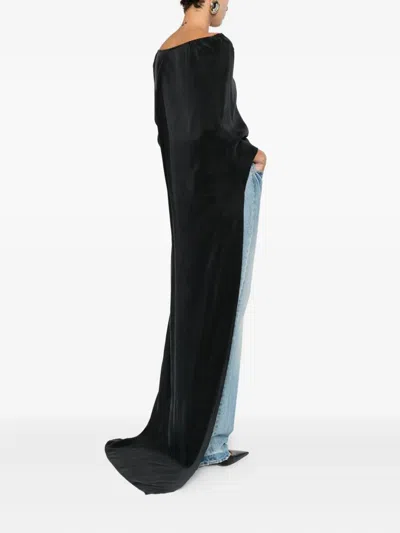 Magda Butrym Top With Train In Black