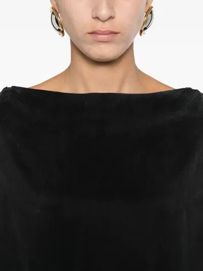Magda Butrym Top With Train In Black