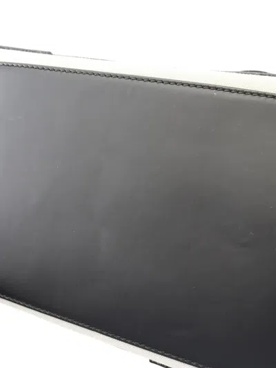 Pre-owned Balenciaga 2005-2025 Canvas Navy Cabas S Tote Bag In Black