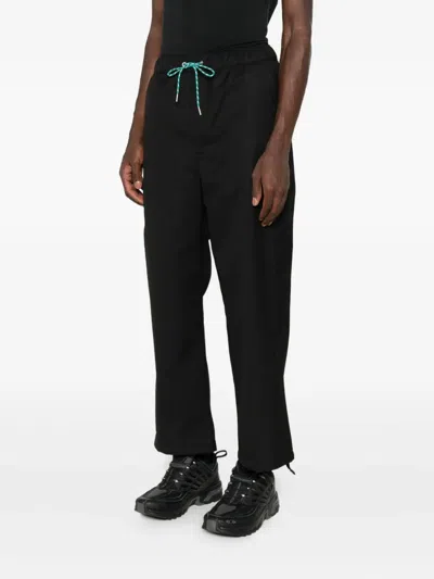 Peacemaker Oamc Drawstring-waist Pants In Black