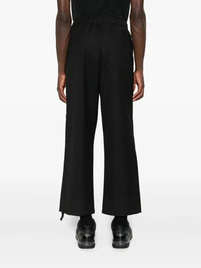 Peacemaker Oamc Drawstring-waist Pants In Black