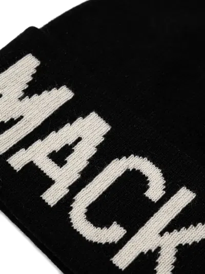 Mackage Kiko Logo Beanie Hat In Black