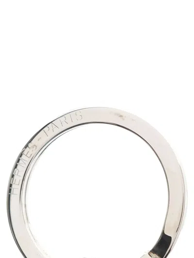 Pre-owned Hermes 2010s Carmen Key Ring In Blue