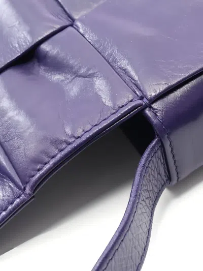 Pre-owned Bottega Veneta 2010s Candy Cassette Mini Bag In Purple