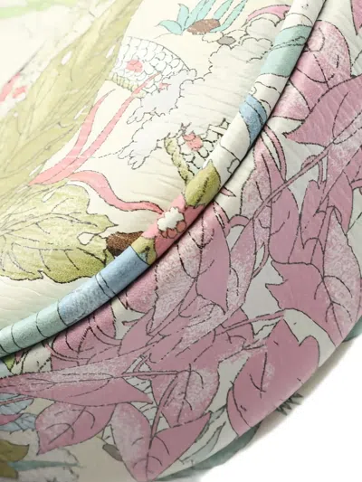 Pre-owned Gucci 2010s Small Tiger Jackie 1961 Tote Bag In Neutral