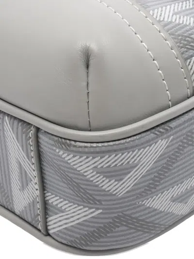 Pre-owned Dior 2010s Hit The Road Diamond-pattern Mini Bag In Gray