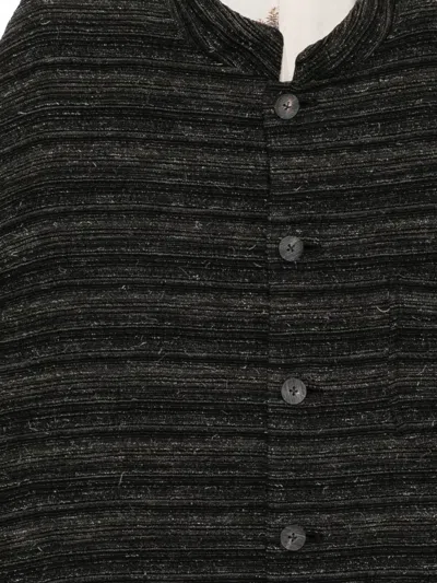 Calmlence Stand Collar Jacket In Blue