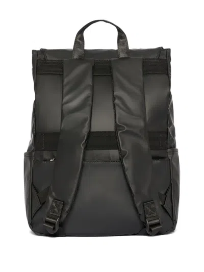 Gcds Buckle-details Backpack In Black