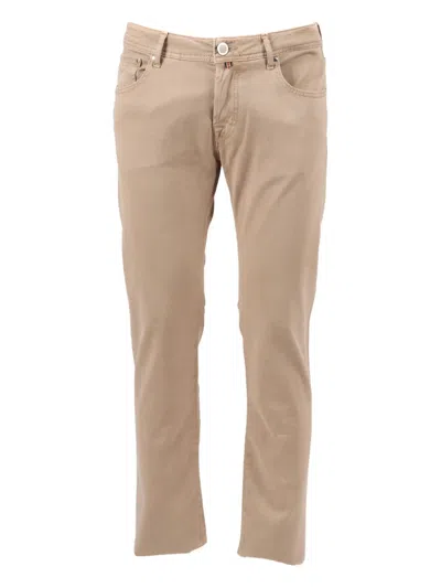 Jacob Cohen Nick Five-pocket Jeans In Neutral
