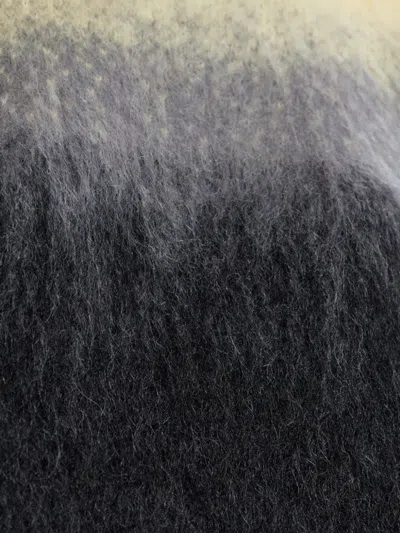 Jil Sander Gradient Mohair Jumper In Black
