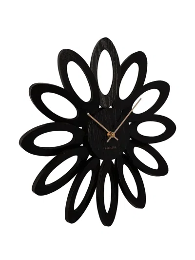 Karlsson Fiore Wall Clock In Black