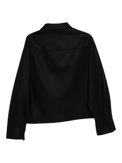 Jil Sander Jacket In Black