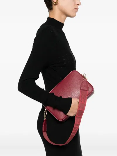 Coccinelle Mini Bag Grained Leather In Sand