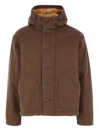 Aspesi Fifty Jacket In Brown