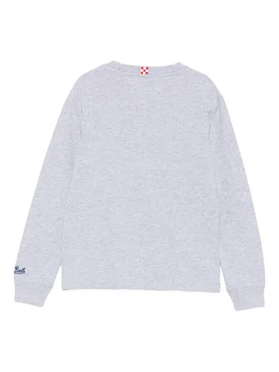 Mc2 Saint Barth Graphic-print Sweatshirt In Gray