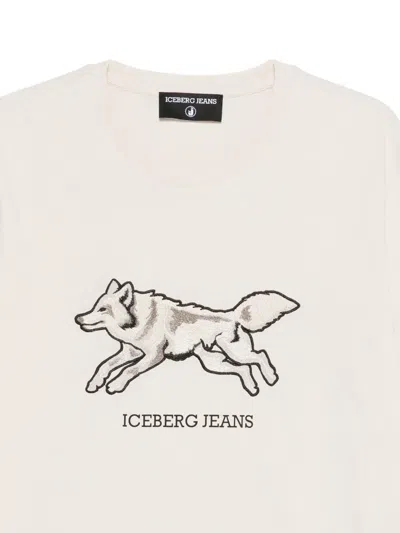 Iceberg Cotton T-shirt In Pink