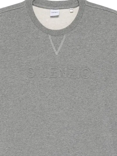 Aspesi Crew-neck Sweatshirt In Gray