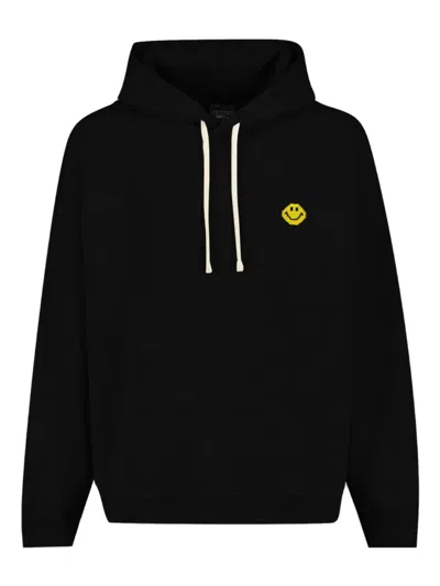 Joshua Sanders X Smiley® Pixel Logo-detail Hoodie In Black