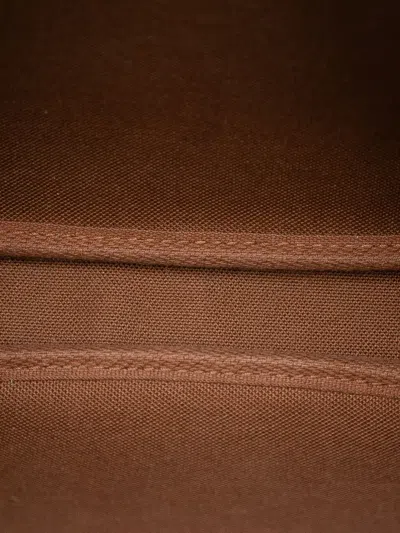 Pre-owned Louis Vuitton 2001 Monogram Pochette Accessoires Shoulder Bag In Brown