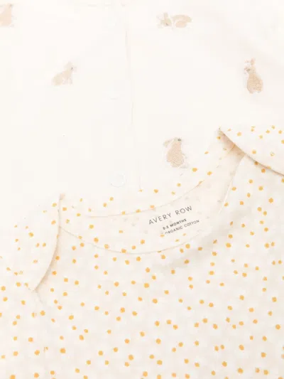 兔子图案连体衣套装