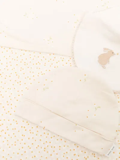 兔子图案连体衣套装