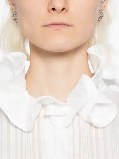 Ych Striped Blouse In White