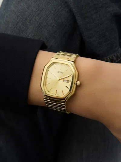Guess Usa Oliver 35mm In Gold