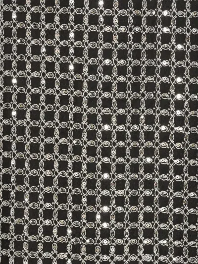 Rotate Birger Christensen Beaded Maxi Slip Dress In Multi