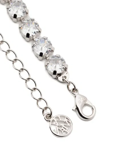 Shushu-tong Ribbon-embellished Necklace In Metallic