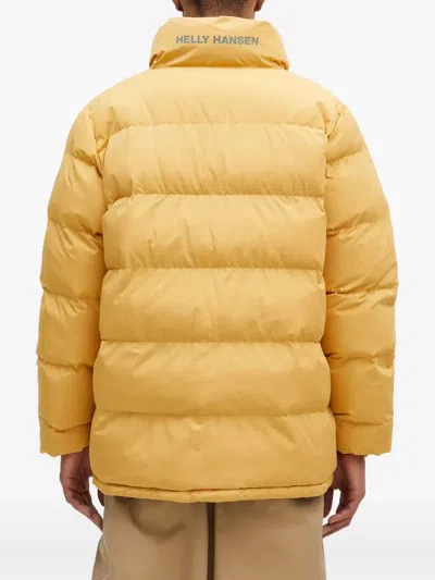 Helly Hansen Yu 23 Padded Zip Jacket In Yellow