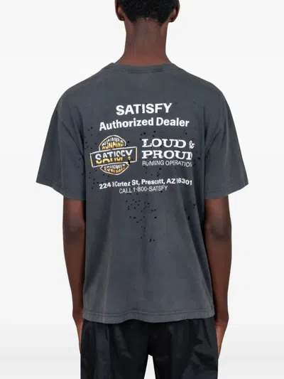 Satisfy Mothtech T-shirt In Gray