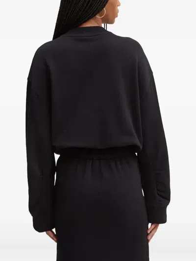 Hugo Boss Logo-plaque Dress In Black