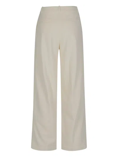 Peserico Button-fastening Trousers In Neutral