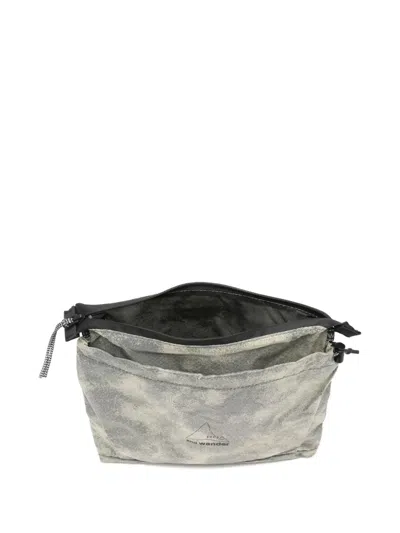 And Wander X Roa Sil Shoulder Bag In Gray