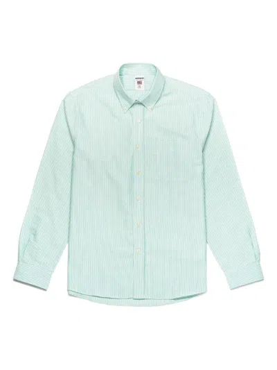 Sebago Striped Shirt In Blue
