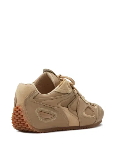 Axel Arigato Slow Runner Cutout Sneakers In Brown