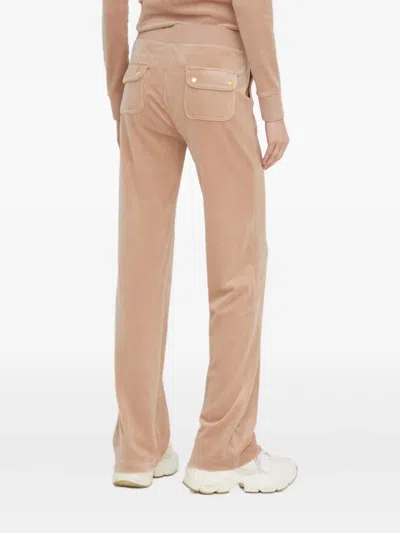 Juicy Couture Drawstring Pocket Trousers In Neutral